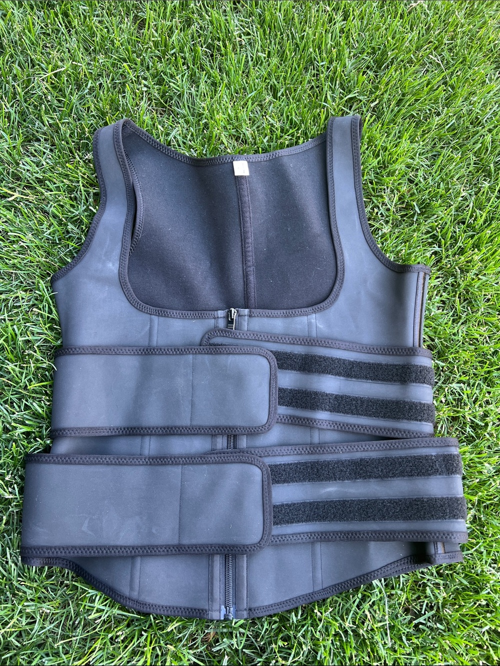 Neoprene Waist Trainer Vest - Black- never worn.